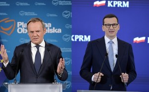 Premier odpowiada Tuskowi. "Proszę się nie naigrawać"