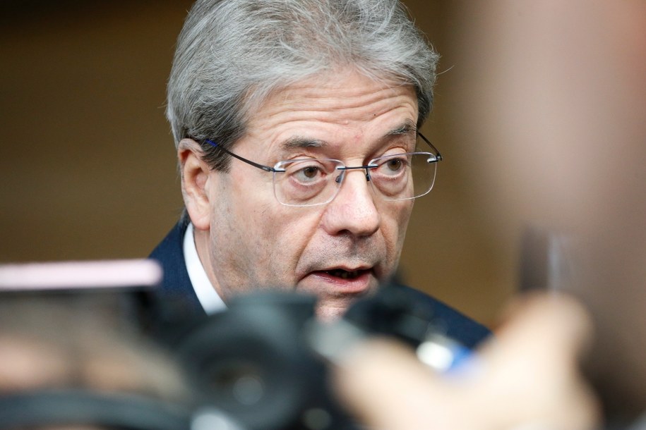 Premier Paolo Gentiloni /JULIEN WARNAND /PAP/EPA