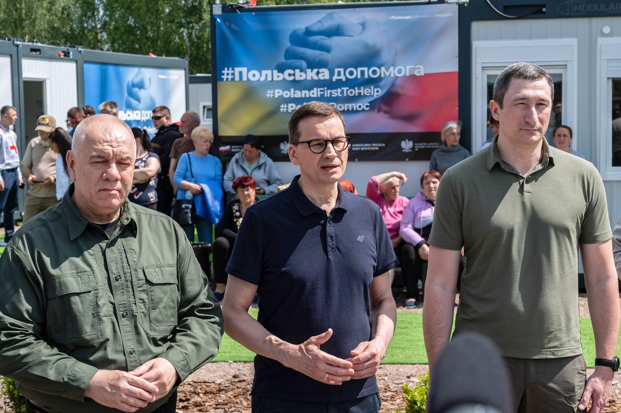 Premier: Polska została poproszona o pomoc w wywozie zboża z Ukrainy