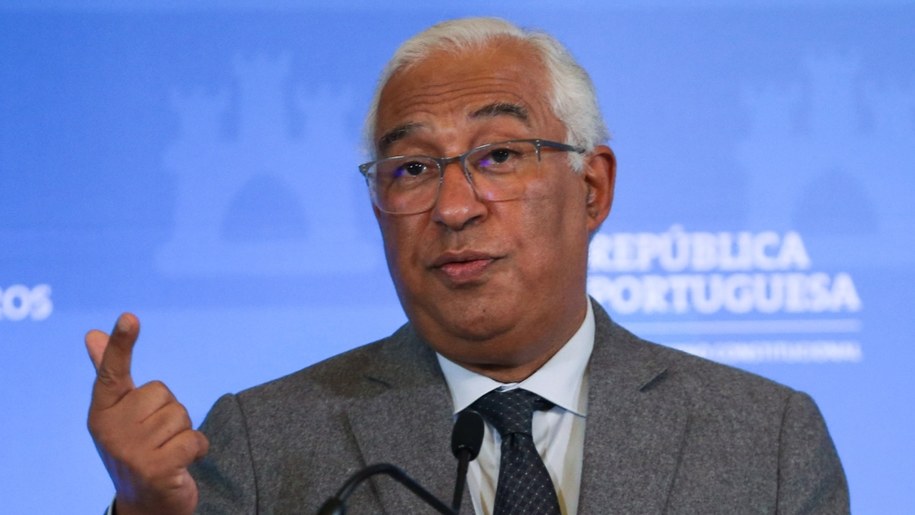 Premier Portugalii Antonio Costa /MANUEL DE ALMEIDA  /PAP/EPA