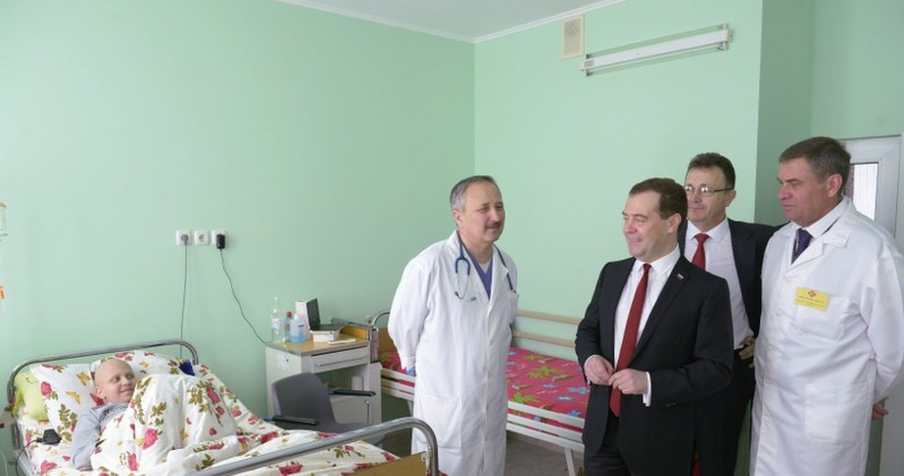 Premier Rosji z "gospodarską wizytą" na Krymie