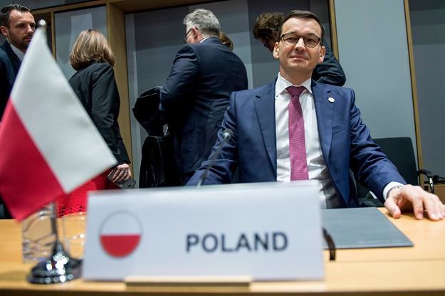 Premier RP Mateusz Morawiecki. Fot. Marcin Obara /PAP
