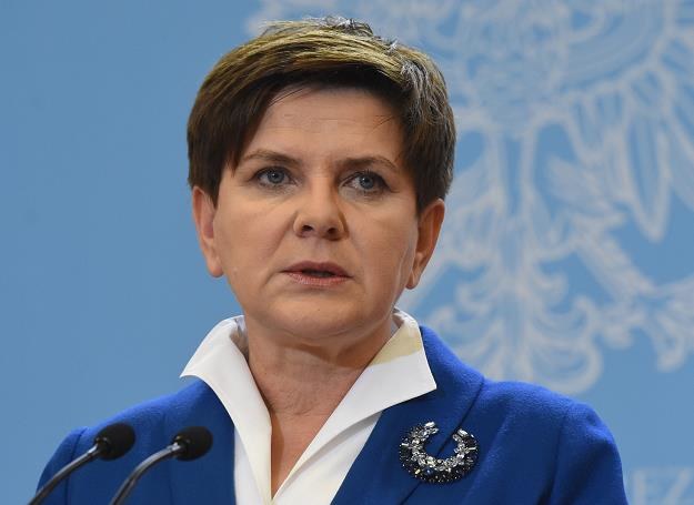 Premier rządu Beata Szydło, fot. Radek Pietruszka /PAP