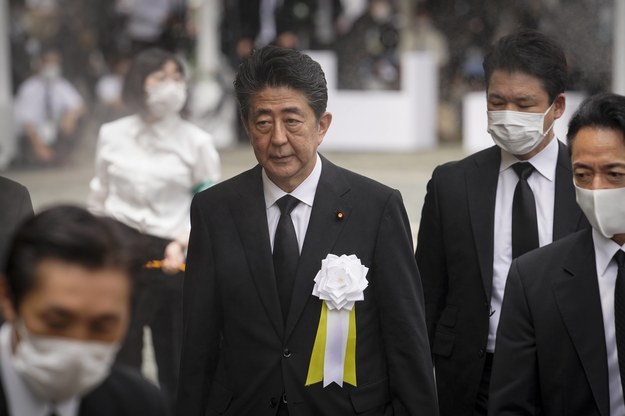 Premier Shinzo Abe /DAI KUROKAWA /PAP/EPA