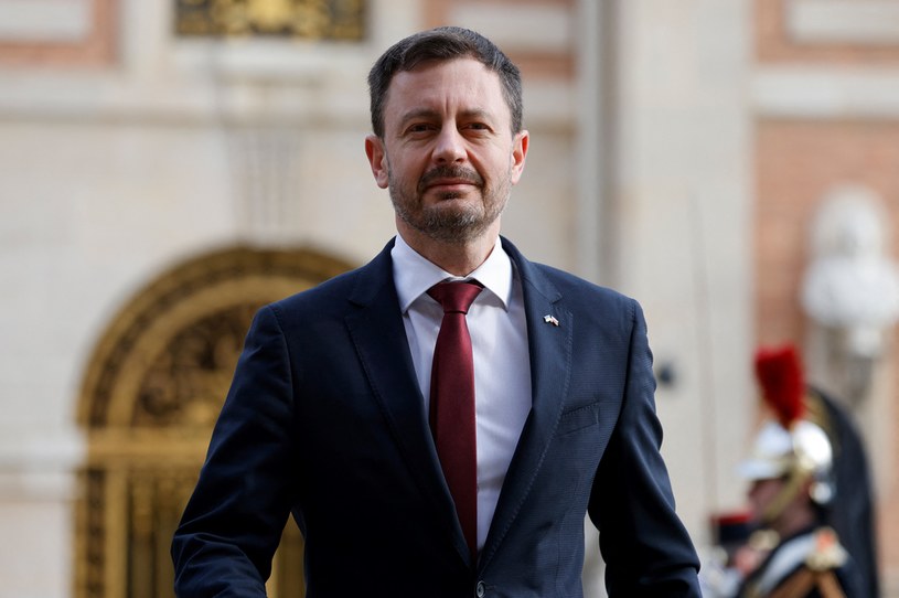 Premier Słowacji Eduard Heger /LUDOVIC MARIN /AFP