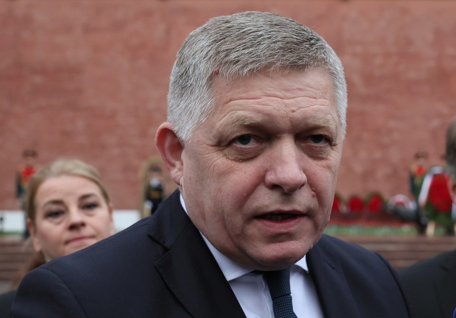 Premier Słowacji Robert Fico /PAP/EPA/SHAMIL ZHUMATOV/ POOL /PAP/EPA