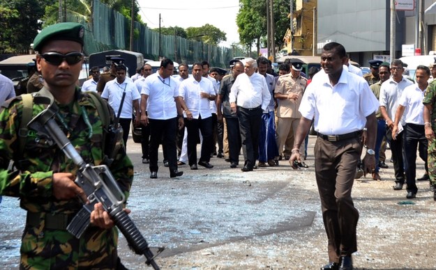 Premier Sri Lanki: Na wyspie wciąż są terroryści //EPA/STR /PAP