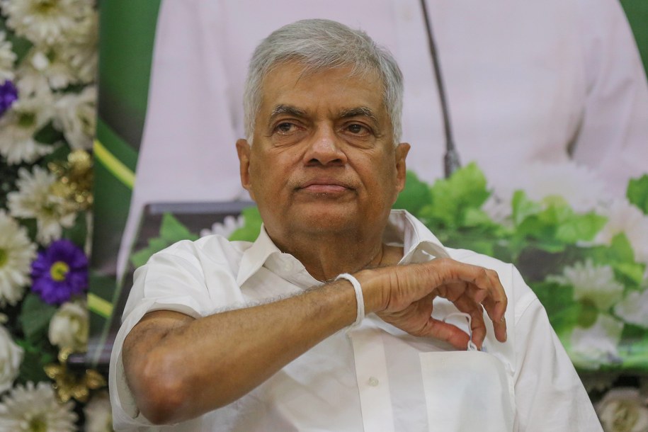 ​Premier Sri Lanki Ranil Wikramasingże /CHAMILA KARUNARATHNE /PAP/EPA