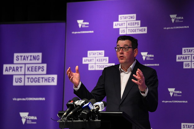 Premier stanu Wiktoria Daniel Andrews /JAMES ROSS /PAP/EPA