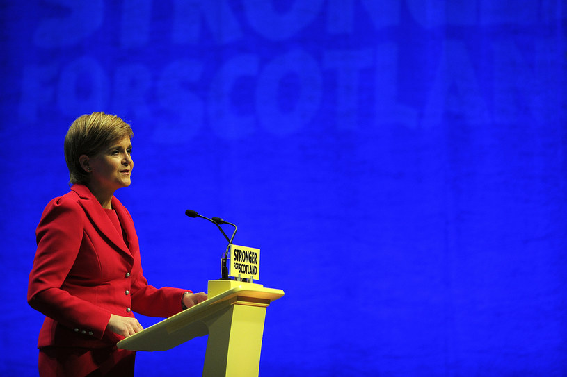 Premier Szkocji Nicola Sturgeon /Andy Buchanan /AFP