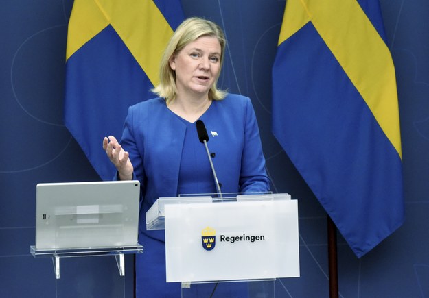 Premier Szwecji Magdalena Andersson /MARKO SAAVALA  /PAP/EPA