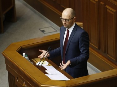 ​Premier Ukrainy Arsenij Jaceniuk podał się do dymisji