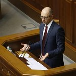 ​Premier Ukrainy Arsenij Jaceniuk podał się do dymisji