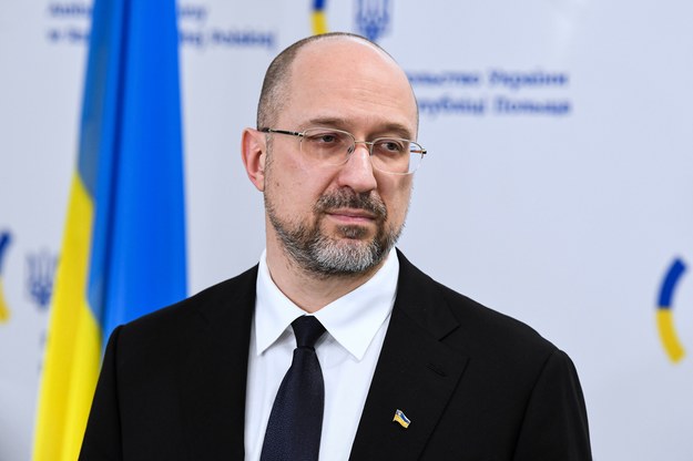 Premier Ukrainy Denys Szmyhal /Andrzej Lange /PAP
