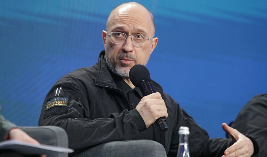 Premier Ukrainy Denys Szmyhal /UKRINFORM    /East News