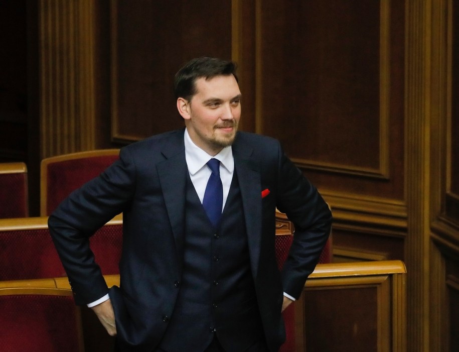 Premier Ukrainy Ołeksij Honczaruk podał się do dymisji /SERGEY DOLZHENKO /PAP/EPA