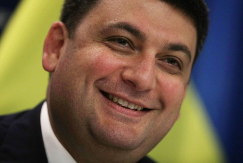 Premier Ukrainy Wołodymyr Hrojsman /AFP