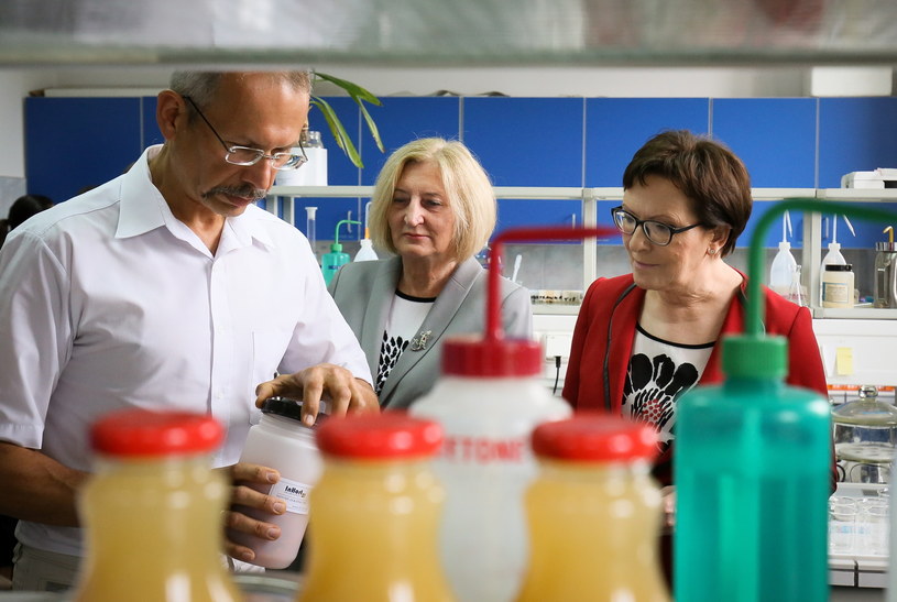 Premier w Instytucie Ogrodnictwa w Skierniewicach /Paweł Supernak /PAP