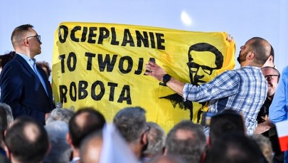 Premier w Świdniku. Aktywiści wtargnęli na scenę