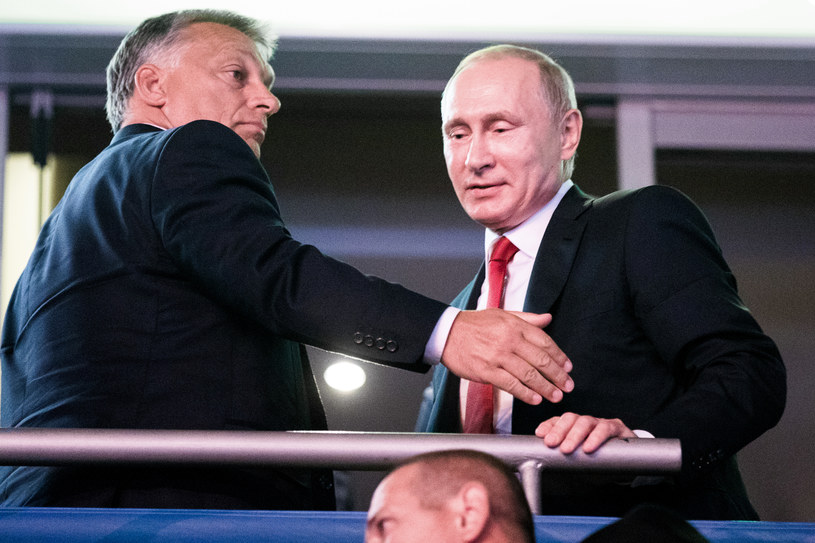Premier Węgier Viktor Orban i prezydent Rosji Władimir Putin /Bloomberg/Contributor /Getty Images