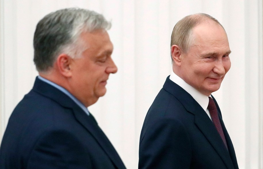 Premier Węgier Viktor Orban stwierdził, że Rosja wygrała wojnę w Ukrainie /YURI KOCHETKOV /PAP/EPA