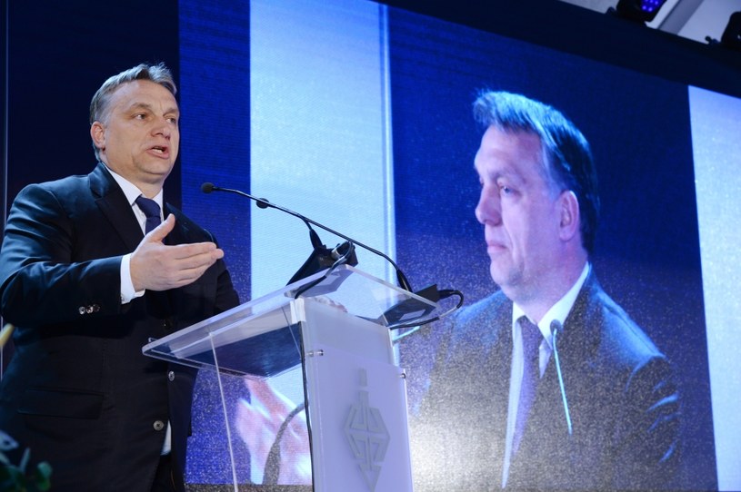 Premier Węgier Viktor Orban /Jacek Turczyk /PAP