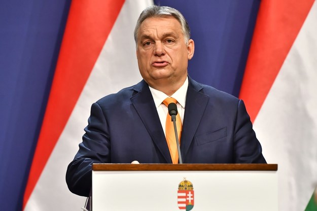 Premier Węgier Viktor Orban /Andrzej Lange /PAP