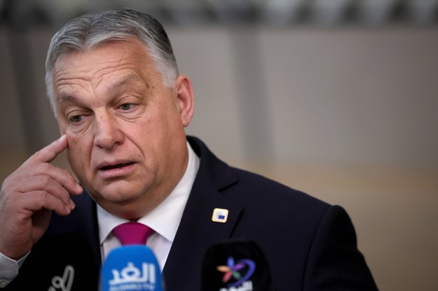 Premier Węgier Viktor Orban /OLIVIER MATTHYS    /PAP/EPA