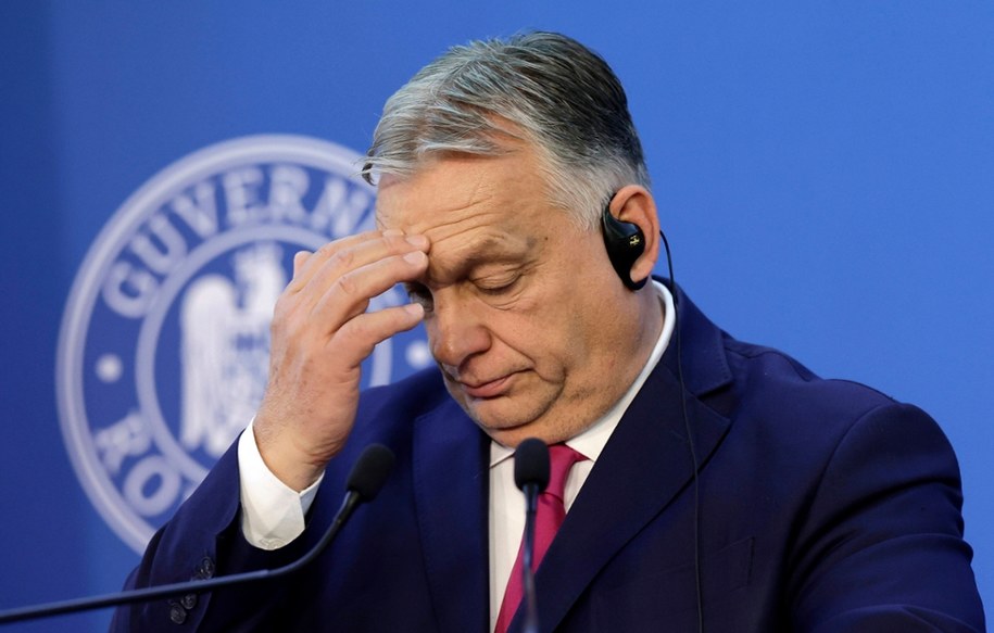 Premier Węgier Viktor Orban /	ROBERT GHEMENT /PAP/EPA