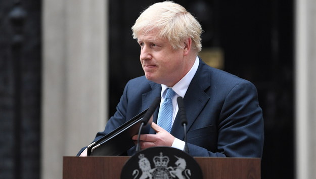 Premier Wielkiej Brytanii Boris Johnson /NEIL HALL /PAP/EPA