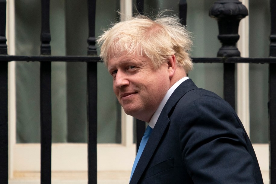 Premier Wielkiej Brytanii  Boris Johnson /WILL OLIVER  /PAP/EPA