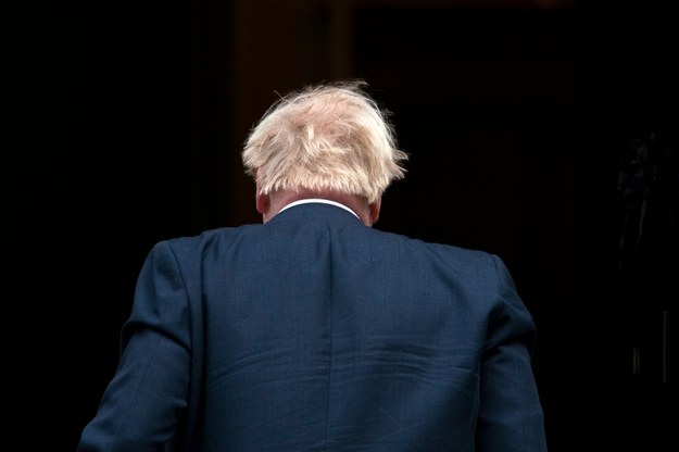 Premier Wielkiej Brytanii  Boris Johnson /WILL OLIVER  /PAP/EPA
