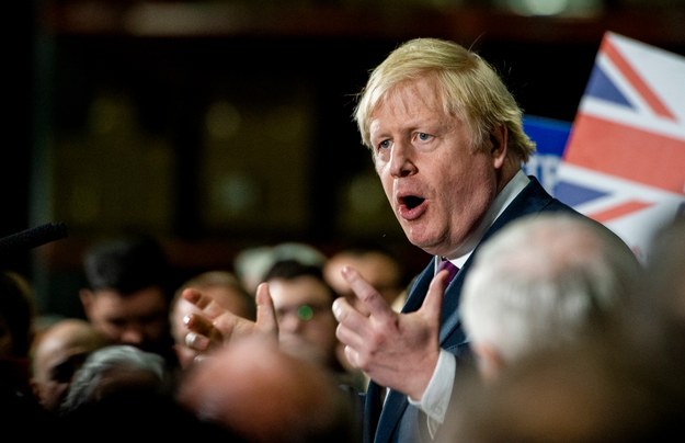 Premier Wielkiej Brytanii Boris Johnson /PETER POWELL   /PAP/EPA