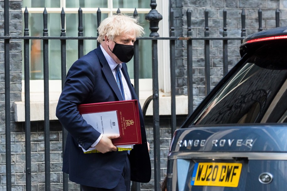 Premier Wielkiej Brytanii Boris Johnson /VICKIE FLORES /PAP/EPA