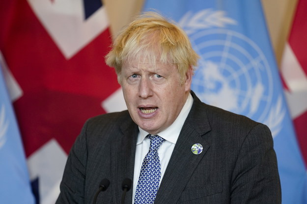 Premier Wielkiej Brytanii Boris Johnson /JOHN MINCHILLO / POOL POOL  /PAP/EPA