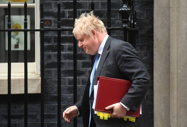 Premier Wielkiej Brytanii Boris Johnson /NEIL HALL /PAP/EPA