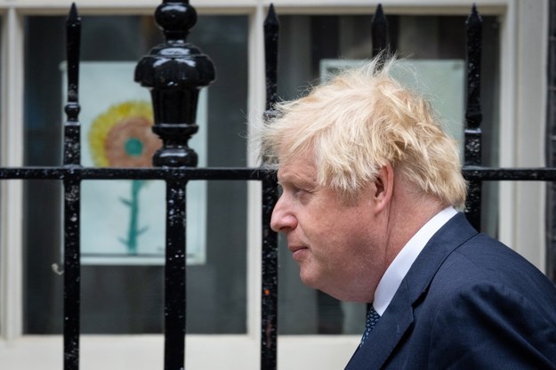 Premier Wielkiej Brytanii Boris Johnson /Tolga Akmen /PAP/EPA