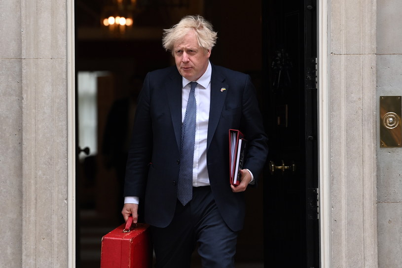 Premier Wielkiej Brytanii Boris Johnson /PAP/EPA/ANDY RAIN /PAP