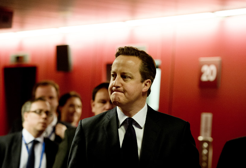 Premier Wielkiej Brytanii David Cameron /AFP