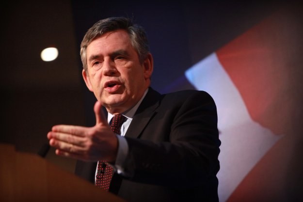 Premier Wielkiej Brytanii Gordon Brown /AFP