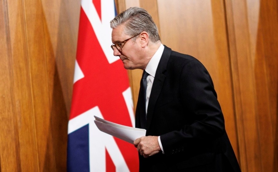Premier Wielkiej Brytanii Keir Starmer /	TOLGA AKMEN /PAP/EPA