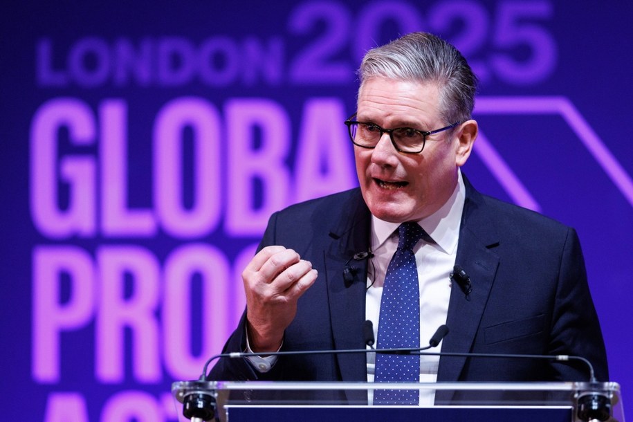 Premier Wielkiej Brytanii Keir Starmer /Tolga Akmen /PAP