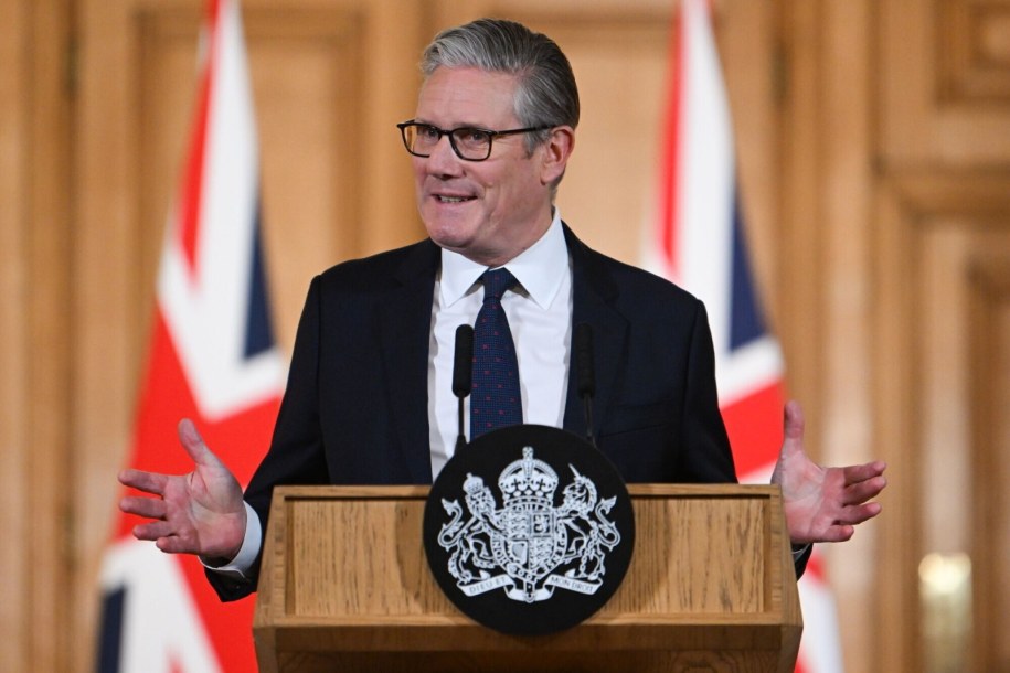 Premier Wielkiej Brytanii Keir Starmer /JAIMI JOY /PAP/EPA