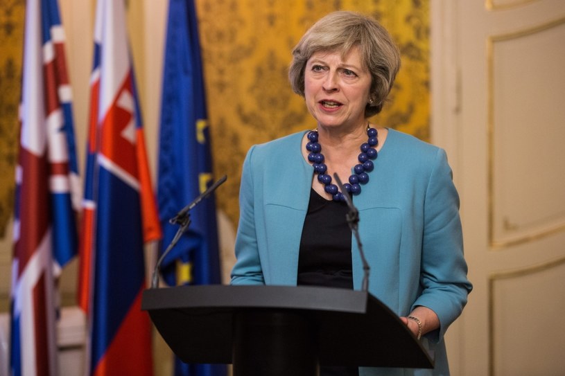 Premier Wielkiej Brytanii Theresa May /JAKUB GAVLAK /PAP/EPA