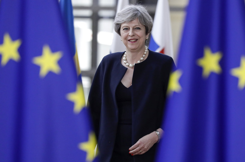 Premier Wielkiej Brytanii Theresa May /THIERRY ROGE / BELGA /AFP