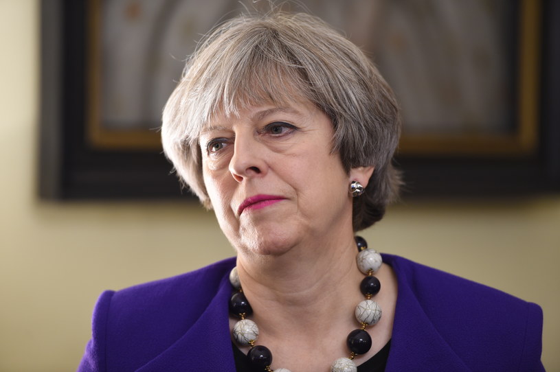 Premier Wielkiej Brytanii Theresa May /Eddie MULHOLLAND / POOL /AFP