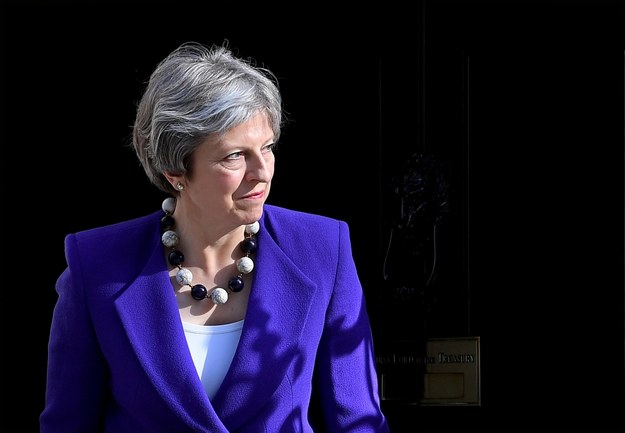 Premier Wielkiej Brytanii Theresa May / 	ANDY RAIN    /PAP/EPA