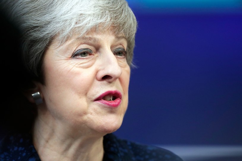 Premier Wielkiej Brytanii Theresa May /STEPHANIE LECOCQ  /PAP/EPA