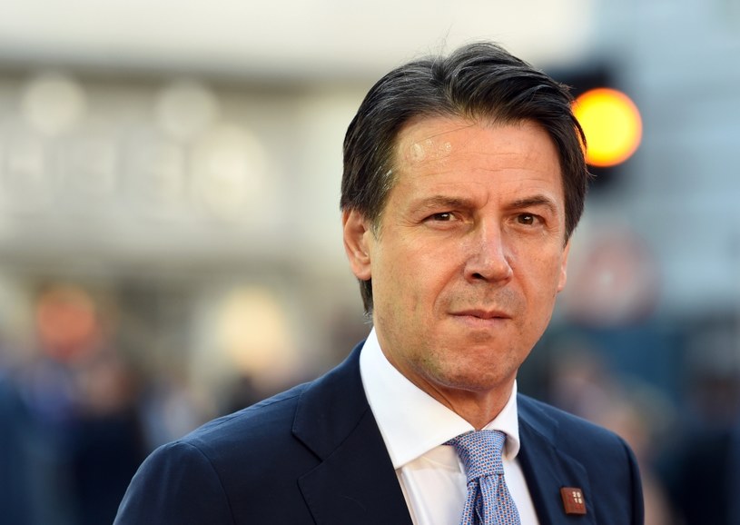 Premier Włoch Giuseppe Conte /CHRISTOF STACHE /AFP