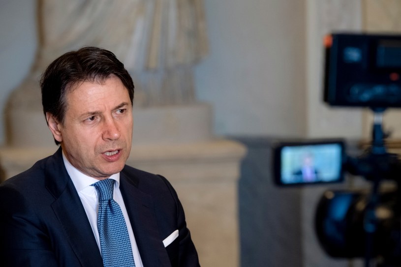 Premier Włoch Giuseppe Conte /TIZIANA FABI/AFP /AFP